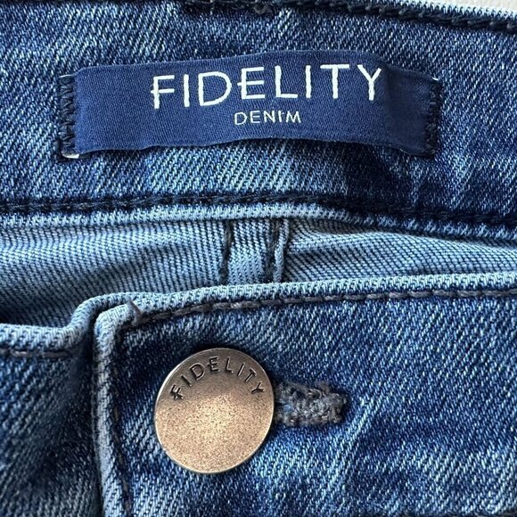 Fidelity Denim Mens 31 Jeans Torino Jaguar Distressed Denim Slim Fit Jeans - Picture 7 of 11